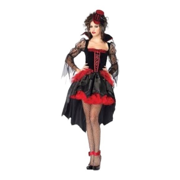 LEG AVENUE Midnight Mistress Adult Costume, S - Picture 1 of 4